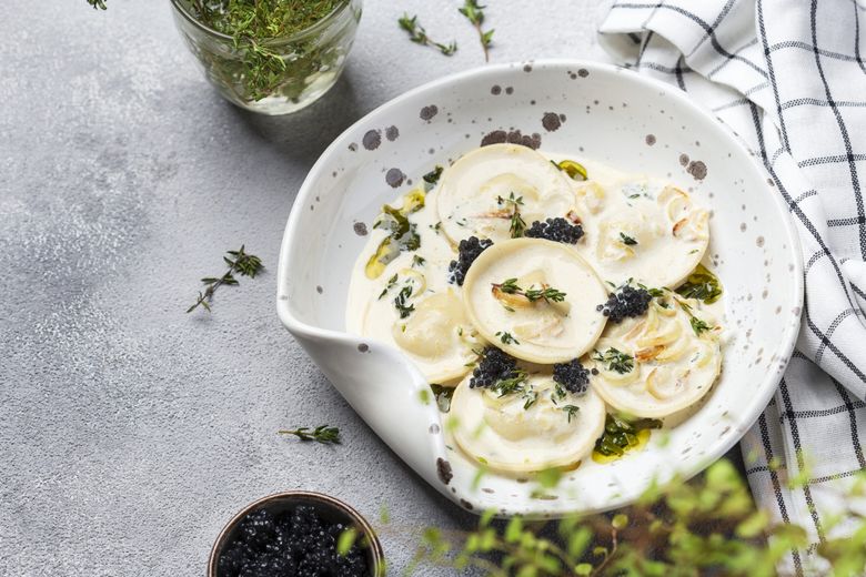 Ravioli cu ciuperci. Preparați &icirc;n casă, cu un gust delicios!