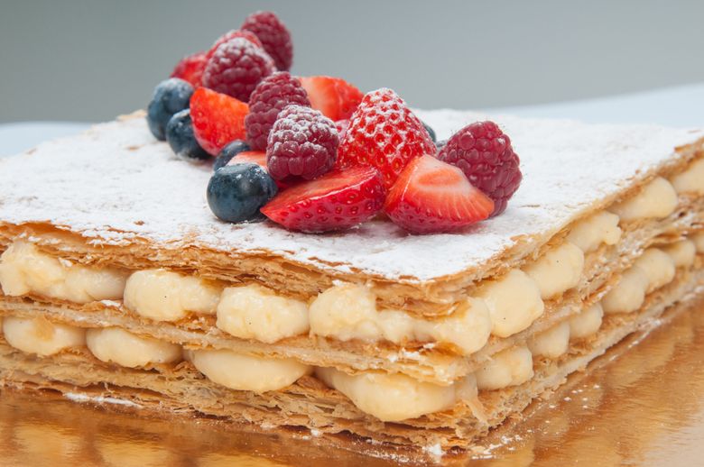 Prăjitură Mille-Feuille retete pentru desert