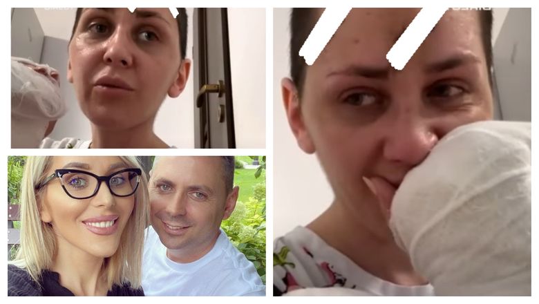 "În frunte am o gaură adâncă și va trebui să fac operație de reconstrucție a frunții. Nu mai am cutia craniană." Dana Roba îl acuză pe soțul său că a mințit în fața procurorilor