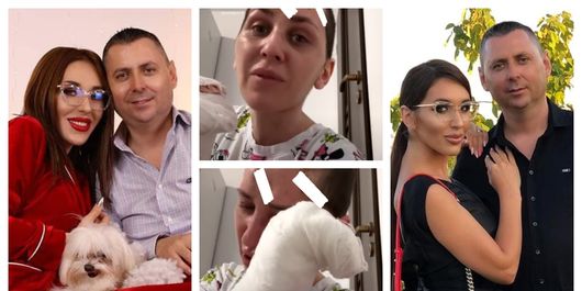 „Nu mă interesează că are sau că nu are bani. Eu am capul crăpat, mâinile în ghips până la cot și dureri mari de picioare.” Dana Roba este pregătită să lupte în instanță împotriva soțului său