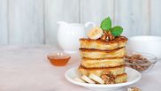 pancakes cu banane si ovaz