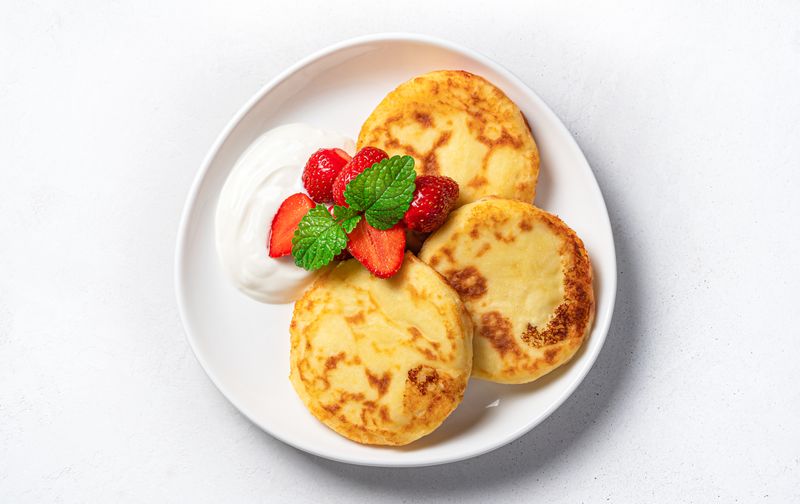 clatite cu branza bebe