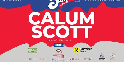 Calum Scott urcă pe scena festivalului Summer in the City din Piața Constituției. Artistul revine in România pentru a bucura fanii, timp de două zile cu muzica live, dans si energie pozitivă!