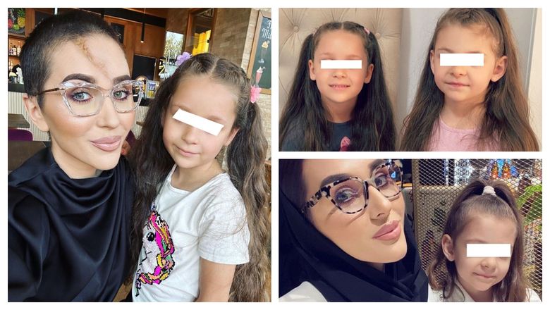 Ce s-a întâmplat cu fiicele Danei Roba. Make-up artistul a fost nevoită să le ducă la medic