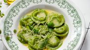 ravioli cu rucola