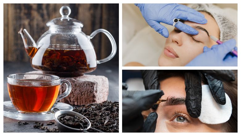 Cum să îți vopsești sprâncenele cu ceai negru! Trucul la care femeile ar trebui să apeleze, dacă își doresc o metodă naturală de colorare a sprâncenelor
