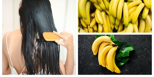 Cum poți scăpa de deteriorarea părului cu ajutorul unei măști din banane. Trucul care îți va lăsa părul mătăsos