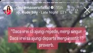 Deea Maxer, postare neașteptată pe rețelele de socializare, la 6 luni de relație cu Robert Drilea