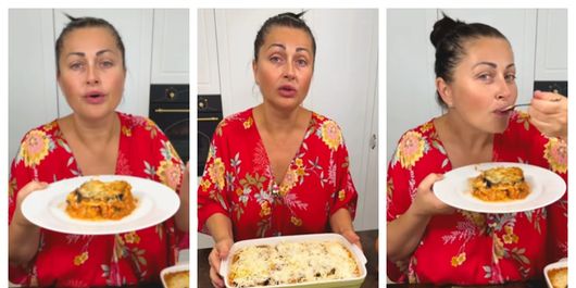 „Începem cu un strat de sos pe care îl punem în partea de jos a unui vas și începem să punem bucățile de vinete!” Rețeta Gabrielei Cristea de vinete gratinate. Prezentatoarea TV și-a uimit fanii cu diversele preparate delicioase!