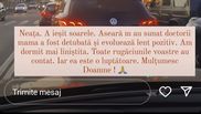 Oana Roman, vești noi despre mama sa, la prima oră a dimineții! Cum se simte Mioara Roman