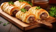 placinta cu carne tocata