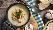 supa crema de usturoi