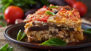 Rețeta de musaca cu dovlecei și carne de porc a bunicii Gherghina 