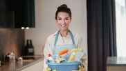 Soluția de curățat cu bicarbonat de sodiu, ideală pentru curățarea băii și bucătăriei. Trucul prin care elimini grăsimea, tartrul și murdăria