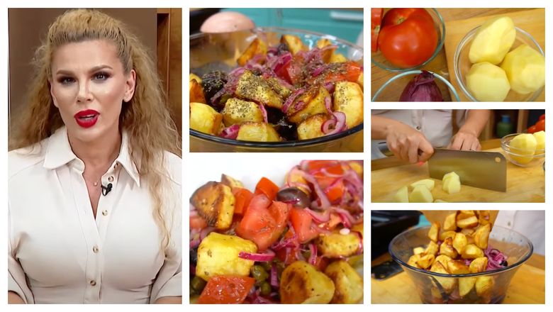 „Vă sugerez o salată orientală cu inspirații siciliene!” Rețeta salatei orientale de post a Alinei Laufer!