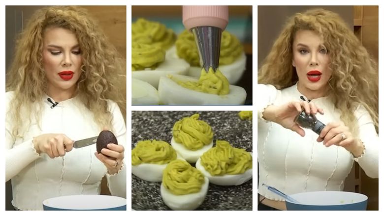VIDEO „Dacă avem poftă de un aperitiv bun, cum ar fi ouăle umplute, însă nu ne dorim să fie prea grele, haideți să vedem o variantă de ouă umplute sănătoase!” Rețeta de ouă umplute a Alinei Laufer VIDEO „Dacă avem poftă de un aperitiv bun, cum ar fi ouăle umplute, însă nu ne dorim să fie prea grele, haideți să vedem o variantă de ouă umplute sănătoase!” Rețeta de ouă umplute a Alinei Laufer