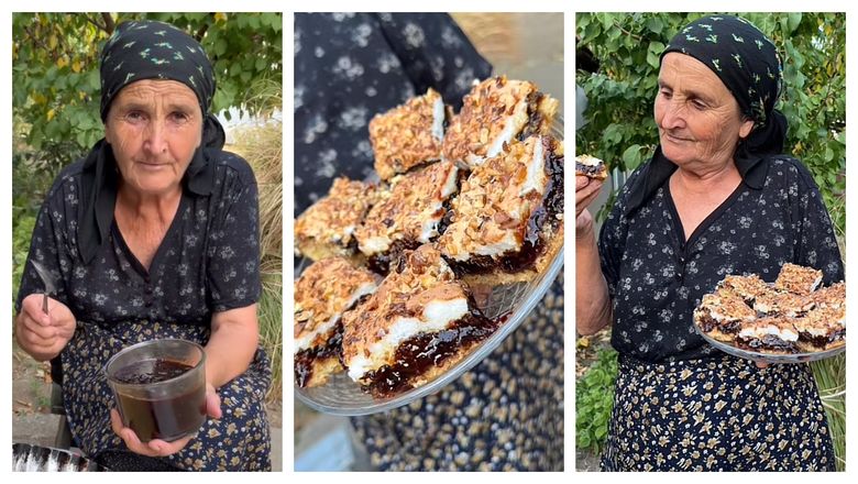 „Vă prezint o rețetă nouă, prăjitură cu unt. O băgăm cinci minute la cuptor să se facă o bezea.” Rețeta de prăjitură cu unt a bunicii Gherghina de pe Tik-Tok! „Vă prezint o rețetă nouă, prăjitură cu unt. O băgăm cinci minute la cuptor să se facă o bezea.” Rețeta de prăjitură cu unt a bunicii Gherghina de pe Tik-Tok!
