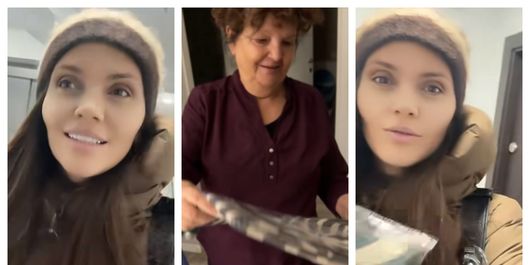 „E calitate bună. Cu drag, de la francezi.” Ce cadou i-a făcut Cristina Șișcanu soacrei sale, la venirea din străinătate