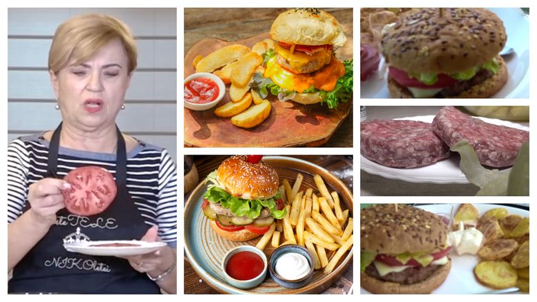 „Se prepară foarte ușor! Nu este nicio filozofie în a-l prepara, așa că nu cred că vă va da bătăi de cap.” Rețeta de hamburger cu cartofi a Nicoletei Voica