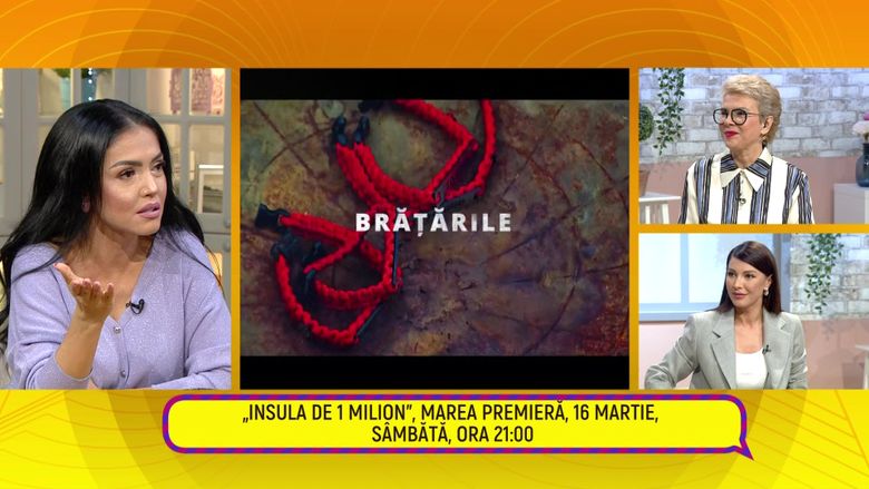 Cea mai arzătoare dorință a Andreei Mantea! Prezentă astăzi în platoul emisiunii „Follow us!”, vedeta Kanal D și-a exprimat dorința de a merge la „Insula de 1 milion” Cea mai arzătoare dorință a Andreei Mantea! Prezentă astăzi în platoul emisiunii „Follow us!”, vedeta Kanal D și-a exprimat dorința de a merge la „Insula de 1 milion”