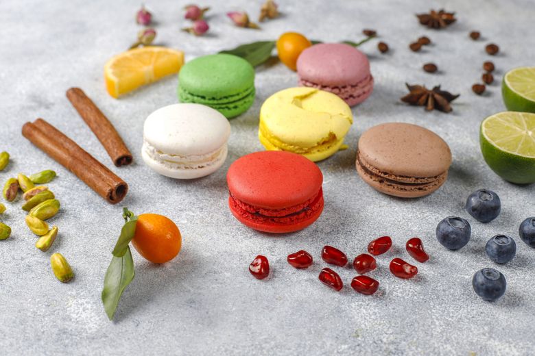Curcubeu de Macarons retete de gustare