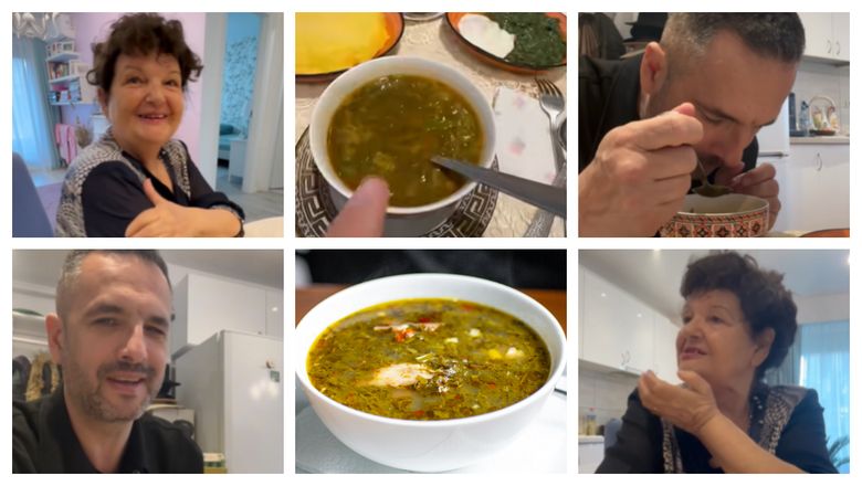 Cum prepară mama lui Mădălin Ionescu ciorba de ștevie! Cu ce preparate și-a surprins fiul: „Are un gust extraordinar. Zici că am făcut o călătorie în timp la țară.”
