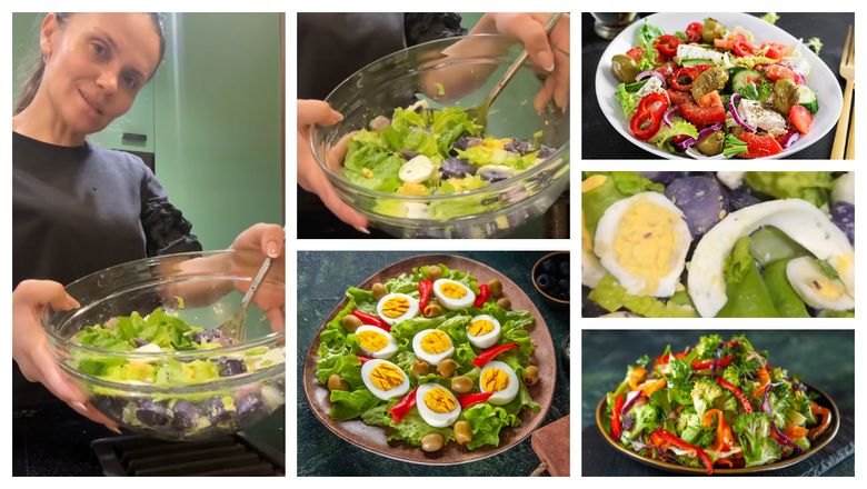 Rețeta de salată orientală cu cartofi mov a Cristinei Șișcanu. “Ce bine arată! Mov cu galben și alb” Rețeta de salată orientală cu cartofi mov a Cristinei Șișcanu. “Ce bine arată! Mov cu galben și alb”