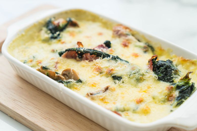 Lasagna cu spanac retete de gustare