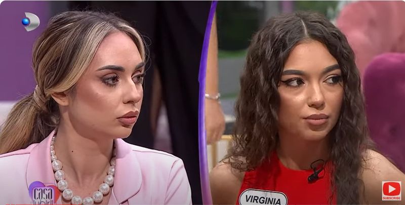 O nouă ceartă izbucnită &icirc;n Casa Iubirii! Virginia și Roberta &icirc;și aruncă replici acide. Virginia o acuză pe Roberta că apreciază comentariile negative la adresa ei