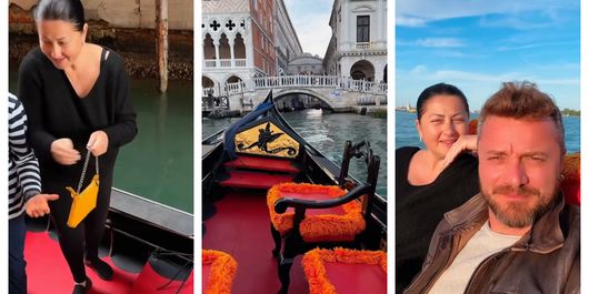 Cât au plătit Tavi Clonda și Gabriela Cristea pentru o plimbare cu gondola în Veneția? „A fost scurt! 30 de minute. Mi se pare super tare să te ia din fața hotelului și să te aducă în același loc.”
