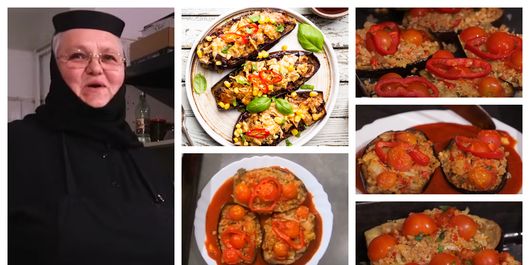 Vinete umplute cu soia și legume, rețeta de post a maicii Varvara. „Este și estetic, dar sunt și foarte bune.”