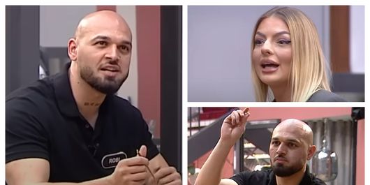 Robi caută discuții contradictorii cu Julia! O nouă ceartă a izbucnit între cei doi concurenți: „Te rog să nu mai stai cu spatele la mine că mănânc și mi se duce cu noduri.”