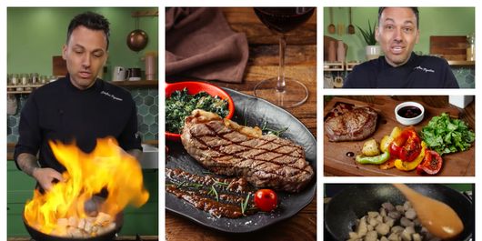 Chef Ștefan Popescu, trucuri utile pentru a găti carnea corect! Cum prepară cunoscutul bucătar carnea, astfel încât să aibă o aromă delicioasă! „Tamponează carnea înainte să o pui pe grătar.”