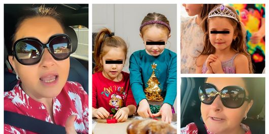 Răspunsul Gabrielei Cristea pentru urmăritorii care îi spun că fetele ei nu sunt aranjate întotdeauna: „Eu vreau doar să cresc copii fericiți.”