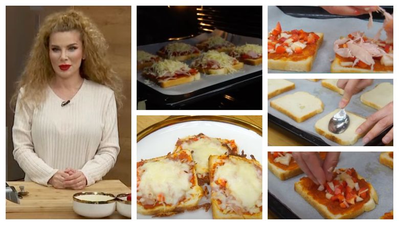 Pizza din felii de pâine, rețeta Alinei Laufer! „Miroase ca într-o pizzerie!” Pizza din felii de pâine, rețeta Alinei Laufer! „Miroase ca într-o pizzerie!”