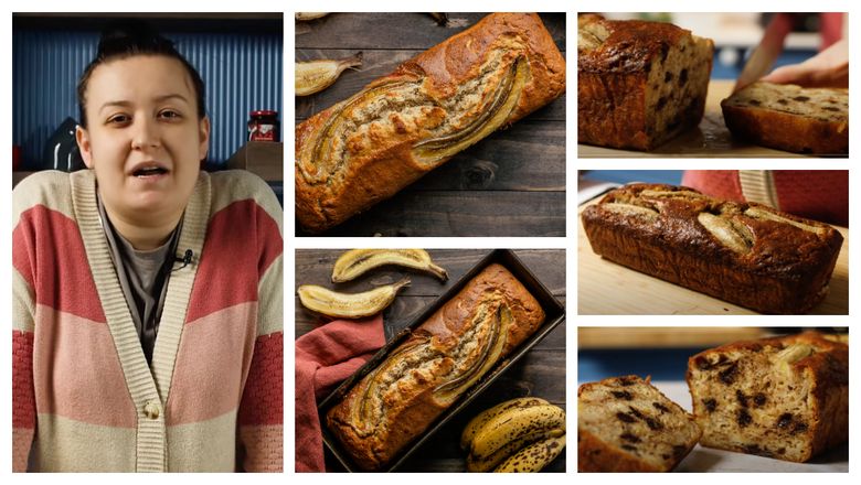 Banana bread, rețeta simplă pregătită de Roxana Blenche. “Ce bine arată! Este perfectă pentru a fi servită în fiecare dimineață.” Banana bread, rețeta simplă pregătită de Roxana Blenche. “Ce bine arată! Este perfectă pentru a fi servită în fiecare dimineață.”