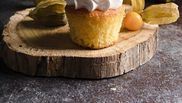 briose cu crema de frisca