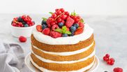 tort cu crema de frisca si capsune