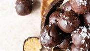 praline cu glazura de ciocolata