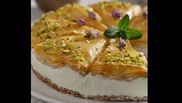 Rețeta de tort baclava cu frișcă, pregătită de Jamila Cuisine