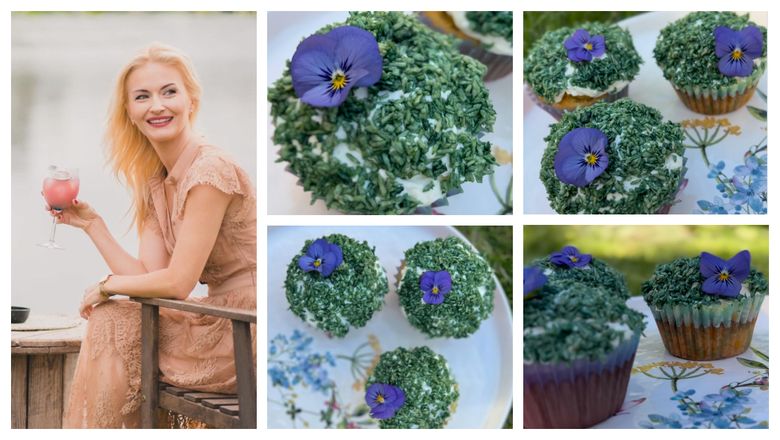 Rețeta de brioșe a Elwirei Petre! Cum prepară Elwira Petre fulgii de cocos colorați, pentru decor! „Fulgii de cocos pentru decor sunt colorați cu spirulină.” Rețeta de brioșe a Elwirei Petre! Cum prepară Elwira Petre fulgii de cocos colorați, pentru decor! „Fulgii de cocos pentru decor sunt colorați cu spirulină.”