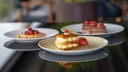 millefeuille cu crema de frisca