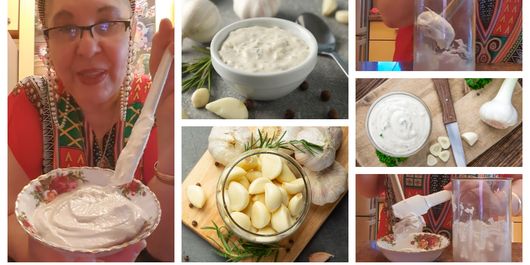 Secretul doamnei Coco de pe TikTok pentru cel mai gustos sos de usturoi! „Foarte simplu, foarte ușor și foarte bun!”