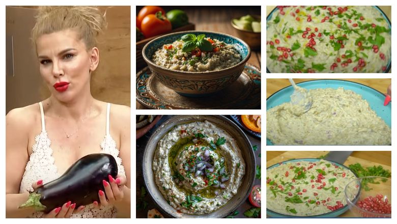 Salată Baba Ganoush, rețeta Alinei Laufer. “Aici se îmbină aromele Orientului.” Salată Baba Ganoush, rețeta Alinei Laufer. “Aici se îmbină aromele Orientului.”