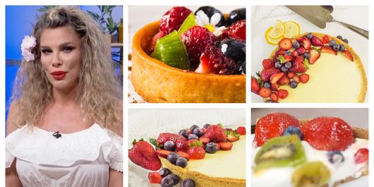 Tartă cu fructe, rețeta delicioasă a Alinei Laufer. “Este foarte răcoroasă, tocmai bună pentru zilele acestea de vară.”