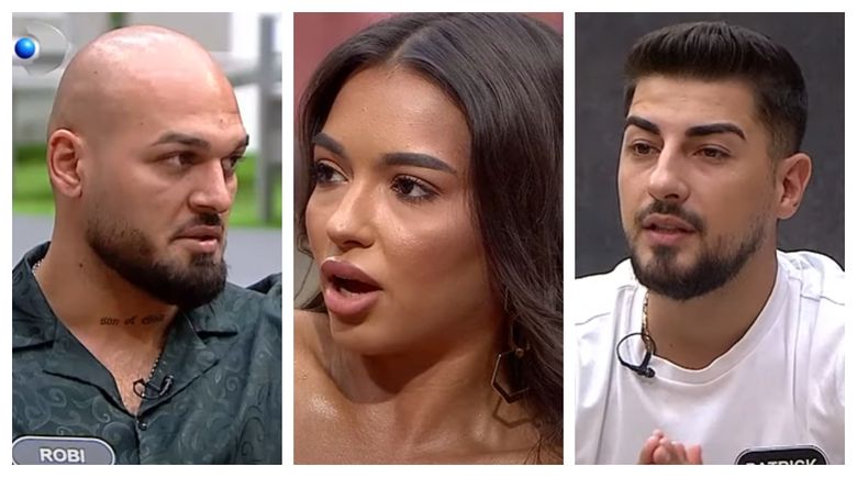 VIDEO Tensiuni între Virginia și Robi! Concurentul o acuză pe fosta lui iubită că s-a îndreptat spre Patrick: „Pentru mine, femeile de genul nu au demnitate.” VIDEO Tensiuni între Virginia și Robi! Concurentul o acuză pe fosta lui iubită că s-a îndreptat spre Patrick: „Pentru mine, femeile de genul nu au demnitate.”