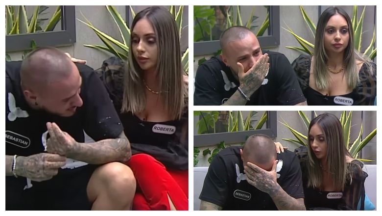 VIDEO Sebastian, în lacrimi! Concurentul nu mai știe ce să facă pentru a-i demonstra Robertei că o iubește: „Mă deranjează faptul că nu pot să fiu cu Roberta așa cum mi-aș dori cu adevărat.” VIDEO Sebastian, în lacrimi! Concurentul nu mai știe ce să facă pentru a-i demonstra Robertei că o iubește: „Mă deranjează faptul că nu pot să fiu cu Roberta așa cum mi-aș dori cu adevărat.”