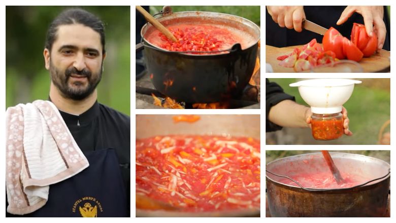 Zarzavat pentru iarnă la ceaun, rețeta fratelui Daniel de la Mănăstirea Slănic, județul Argeș. “Această rețetă necesită trei pași.”