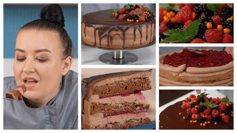 Rețeta de tort de ciocolată și fructe de pădure, pregătită de chef Roxana Blenche! „Este un tort super bun.” Rețeta de tort de ciocolată și fructe de pădure, pregătită de chef Roxana Blenche! „Este un tort super bun.”