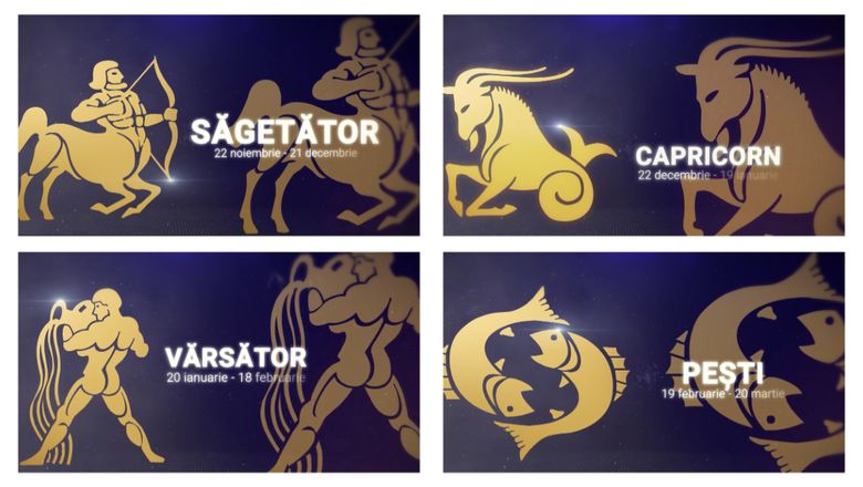 VIDEO Horoscop săptămânal 23 - 29 septembrie 2024: Săgetător, Capricorn, Vărsător, Pești. Astrologul Ana Maria Ticea: “Nativii zodiei Vărsător sunt preocupați de foarte multe situații care țin de creativitate.” VIDEO Horoscop săptămânal 23 - 29 septembrie 2024: Săgetător, Capricorn, Vărsător, Pești. Astrologul Ana Maria Ticea: “Nativii zodiei Vărsător sunt preocupați de foarte multe situații care țin de creativitate.”